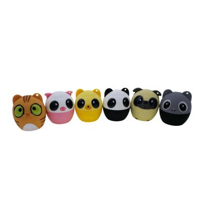 China Factory Price Factory Price Animal Cute Cartoon Mini Wireless Speaker Phone for sale