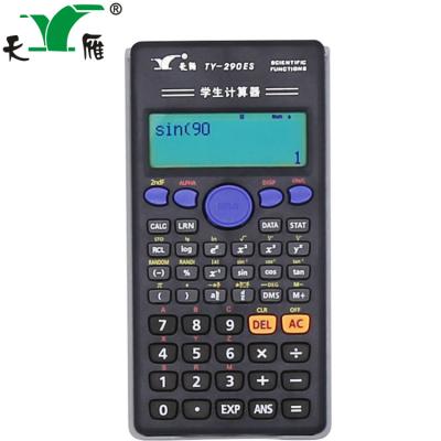 China Promotional TY-290ES 240 Functions Calculator Battery Power-12 Digits Scientific Automatic Calculator for sale