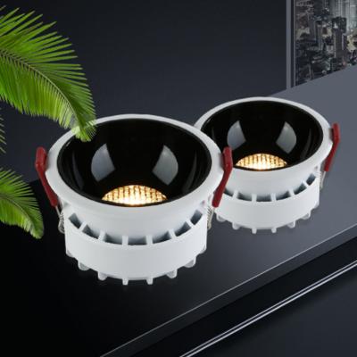 China Modern Cheap Retail 12w Recessed Spot Light Anti Glare Led Downlight Spotlight For Residential Decoration for sale