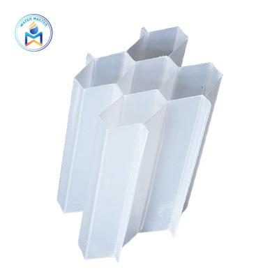 China Wastewater Treatment Plant High Efficiency PP/PVC Purifier Tube Reset Settlers for sale