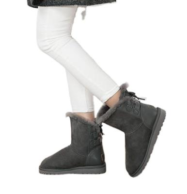 China Factory Price Calf Size Half Winter Australia Women Breathable Sheepskin Boots for sale