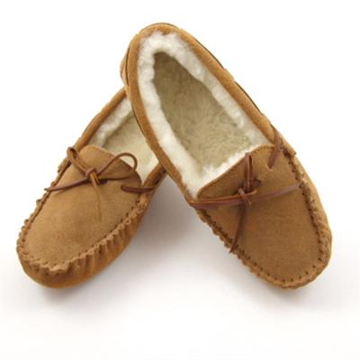 China CUSHIONING Ladies Shoes Warm Winter Snow Boots Manufacturer Sheepskin Waterproof Moccasin High Quality Shoes for sale