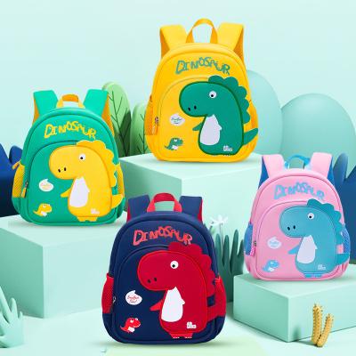 China Kindergarten Waterproof Mini Schoolbag Children's School Bags Preschool Kids Backpacks Small Cute Cartoon Dinosaur for sale