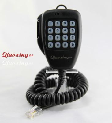 China Handheld Microphone Car Radio Speaker Wireless Microphone HM118TN with Keypad for sale