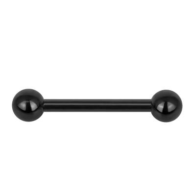 China FASHIONABLE Hot Selling Jewelry Barbell 14g Tongue Piercing Straight Barbell With Balls for sale