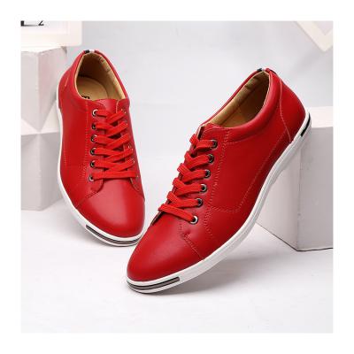 China Fashion Trend Large Size Men's Shoes Size 48 48 White Fashion Leather Shoes Casual Shoes Student Lace Up Sneakers for sale