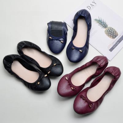 China Flat Ballerina Shoes 2022 New Hot Selling Flat Dance Girls Shape Shoes for sale