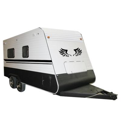 China Other Comfort Cravan Deluxe Toy Hauler Trailers With Premium Quality for sale