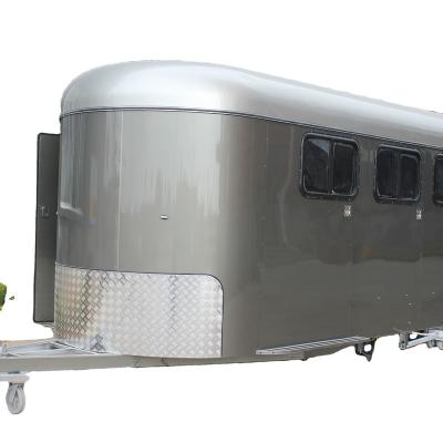 China Other Trailers 3 Horse Angle Load Trailer Budget Horse Float Just For You for sale