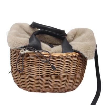 China Newest Fashinable 2020 Fashion Rattan Straw Bags for sale