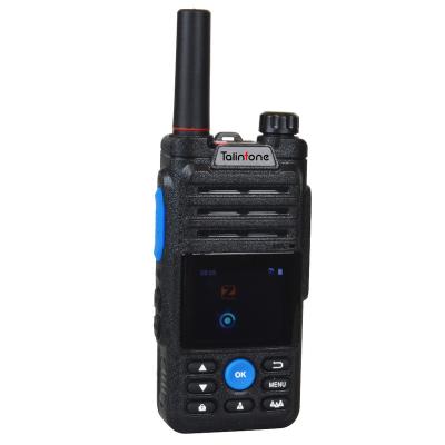 China ABS+PVC+IC Network Radio Zello PTTs Android Walkie Talkie Network Transceiver Zello Walkie Talkie Talinfone B5 GPS Wifi 4G True for sale