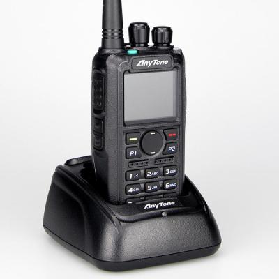 China AES256 Digital Encrytion Digital Walkie Talkie Anytone 878 Top V2 Version DMR Dual Band Radio ANYTONE AT-D878UVII PLUS HAM 2 Way Radio 4000 Channels for sale