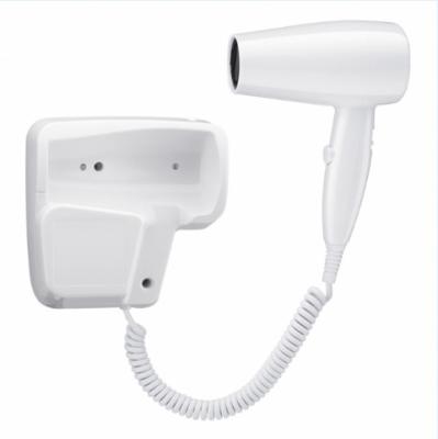 China Hotel Foldable Hair Dryers Professional Wall Mounted Bathroom Hair Dryer With Stand for sale