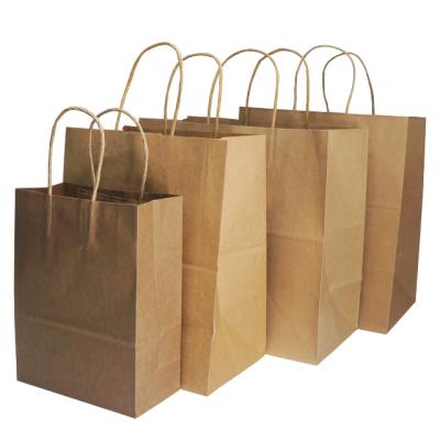 China Recyclable OEM Production Customized Paper Bags Online Kraft Paper Bag for sale