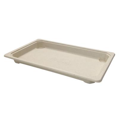 China Eco-friendly Disposable Pulp Bowl Food Grade High Quality Disposable Paper Food Container Plate Biodegradable for sale