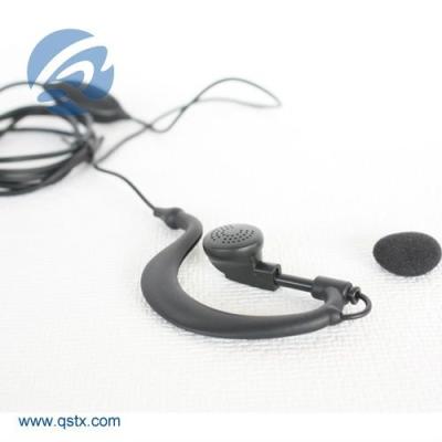 China Discreet and comfortable earpiece microphone for portable radios, with Earbuds type appearance for sale