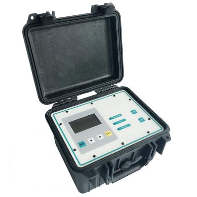 中国 DUF901-EP Doppler Portable Ultrasonic Flow Meter With OCT Output 販売のため