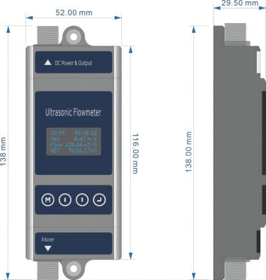 China TM601S The Most Accurate Solution for Water Treatment System Flow Measurement for sale