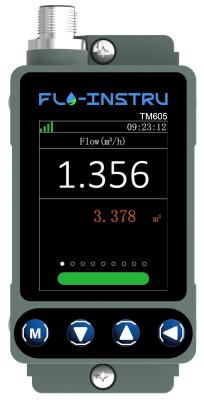 China TM605 Clip On Ultrasonic Flow Meter for Accurate Flow Monitoring for sale