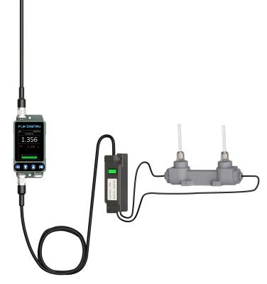 Cina TM605P Misuratore di flusso ad ultrasuoni per fluidi con intervallo di temperatura del sistema di trattamento dell'acqua in vendita