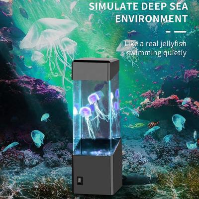 China 2022 Modern Home Decoration Gifts Led Lava Lamp Jellyfish Mood Lamplava Lamp for sale