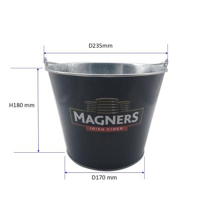 China Beer Viable Outdoor Bucket from Magners Corona Custom Logo Tinplate Party for sale