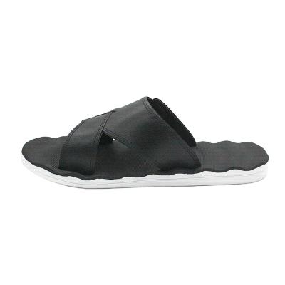 China China EVA Indoor Men Slides Slippers Black Wholesale Lightweight for sale