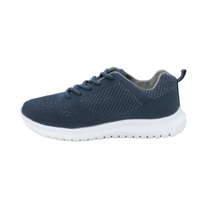 China Lightweight Comfortable Lace Up Fly Knitting With DM Lightweight Sole Sneaker Manufacturer EVA Running Sneakers For Men for sale