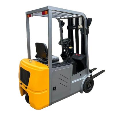 China 3-Wheel Seat Counterbalanced Forklift Truck 48V Electric Front Drive Forklift Truck 1000kg 1500kg Load Capacity for sale