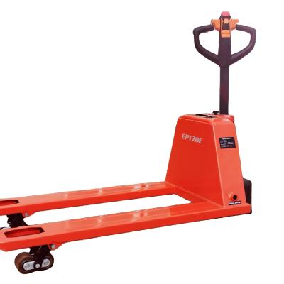 Cina 1.5T Manovra elettrica batteria al litio Pallet Truck Electric Pallet Stacker 24V in vendita