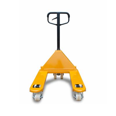 China Nominale capaciteit 2 ton 2,5 ton 5 ton handpallettruck handpalletjack met leidwielen Te koop