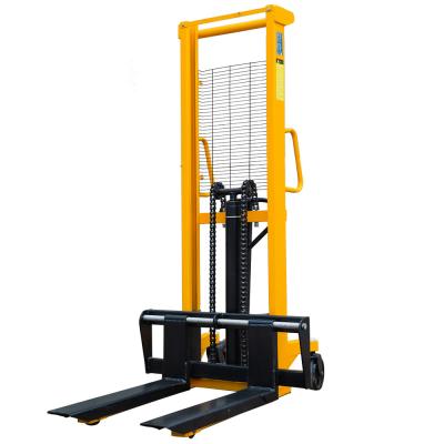 China MS1030 1000kg load capacity 3000mm lifting height hand pallet truck manual hydraulic stacker for sale