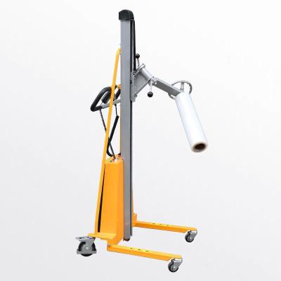 China Mini-Stacker 100 150 200 250 300 kg Leichtlast-Semi-Elektro-Arbeitspositionierer 1,5 m 2 m Kleiner Rolllifter Spulenrotator zu verkaufen