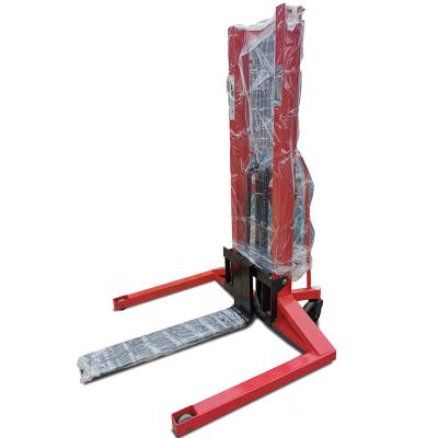 China Hydraulischer Stapler Lkw Handbetriebener Stapler Haushaltsgerät Portable Stahldrahtseil Stacker zu verkaufen