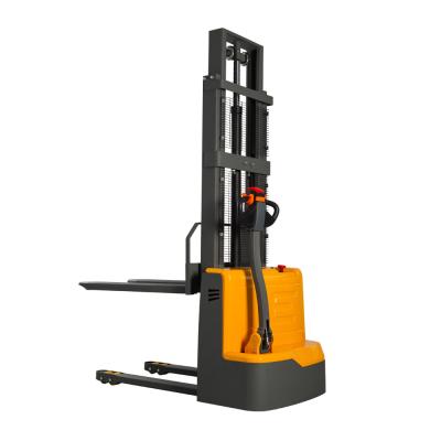 China 1.5m 3m Electric Stacker With Customized Length Of Fork And Width Of Legs Forged Fork for sale