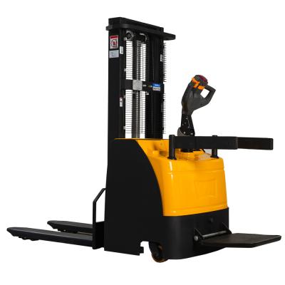 China Top Grade 2000kg 3000mm Electric Stacker big capacity forklift power pallet stacker for sale