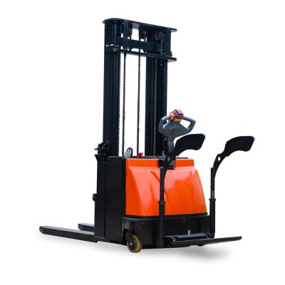 China Rated capacity 2.5ton Rising height 3m no carbon brushes Pallet Battery   truck Electric Fork Lift Stacker for sale