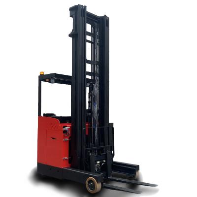 China Kad electric reach forklift narrow aisle seated reach truck 1.5ton 2ton 3ton 3meter electric reach truck for sale for sale