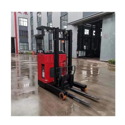 China Forklift Truck Stacker 1500kg 1.5 Ton With Triple Mast 5m Lifting Height for sale