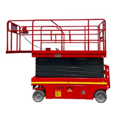 China Mobiler Selbstfahrer 5M 8M 12M 14M 16M 18M Hochplattform Hydraulisch 1000kg Elektrisch Heben Gerüst Scherehebe zu verkaufen