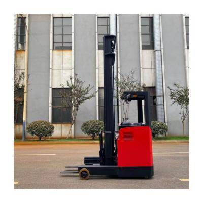 China 2 Tons 3 Ton Hydraulic Battery Powered Reach Truck For Narrow Aisles for sale