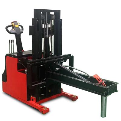 China Elektrische hoge lift 1600 mm rollen hantering apparatuur roll lifter camera optionele Te koop