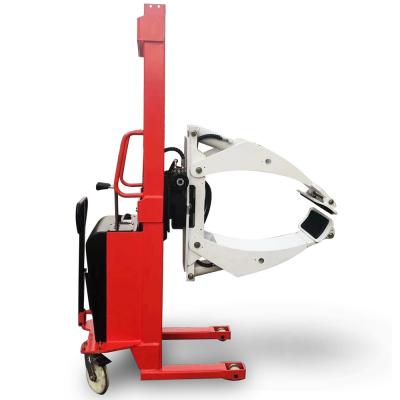 China Hand hydraulic paper reel lifter stacking roller stacker cheap price for sale