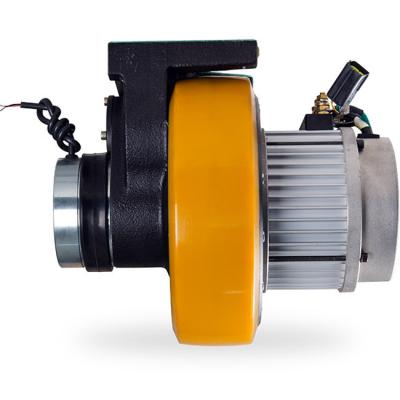 China 24V 1.5kw BLDC brushless drive driving wheel unit for electric vehicles with motor and brake for sale