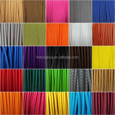 China Electric Wire Cable Cotton Cable Yarn/Textile Pendants/Fabric Cable for sale