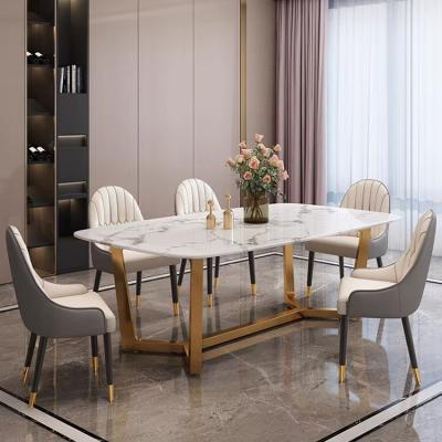 China Metal Furniture Modern Heavy Duty Stainless Steel V Shape Gold Legs For Long Dining Table for sale