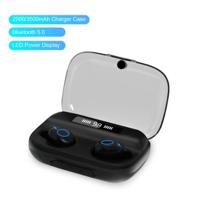 China In-Ear Headphones Touch Bluetooth Earbuds LED Display 3500mah Wireless Charging Box LED Hands Free Earphone Tws Wireless Earphone for sale