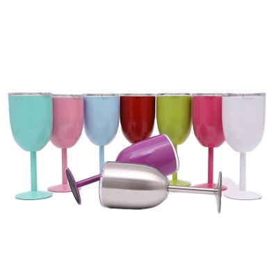 China Wholesale Wine Glasses 10oz Tumbler Beer Tumbler Design Stainless Steel Wine Glass Tumbler Beer Glass Tumbler for sale