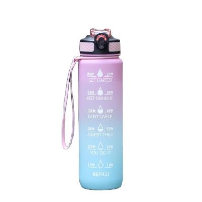 China Wholesale Viable Eco Friendly Tritan Plastic Water Bottle With Logo Custom Trtian Water Bottle 32oz 1000ml for sale