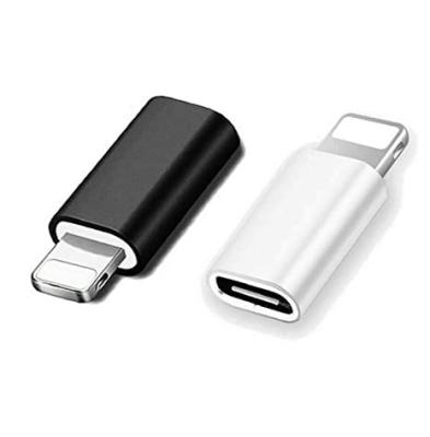 China Charging Plastic Shell IOS C To USB 8Pin Fast Charging Adapter For iPhone Type C Adapter for sale